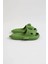 WG500 Köpekbalığı Haki Unisex Tam Ortopedik Terlik Shark Slides 3