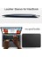 Deri El Çantası Laptop Çantası Bilgisayar Kılıfı Macbook Çantası Air Pro 15 Inç Kese Kılıf Siyah 2