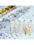 Holografik Gold Gümüş Ay ve Yıldızlar Tırnak Süsleme Folyo Pulları Mix Nail Art 3