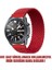 Garmin Venu 3 Için Kordon, (Large Size, 165MM) Braided Solo [venu 3 ile Uyumlu Kordon - Kırmızı] 3