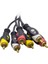 3 Rca + 3 Rca 3 Metre Kablo (5232) 1
