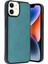 Iphone 11 Kılıf Aras Deri Kapak - Açık Yeşil Svlrs 1