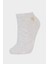 Kadın 5'li Pamuklu Patik Çorap F5628AXNS 3