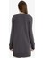 Regular Fit Bisiklet Yaka Yırtmaçlı Basic Düz Uzun Kollu Tunik H3431AZ25WN 6