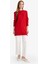 Regular Fit Bisiklet Yaka Yırtmaçlı Basic Düz Uzun Kollu Tunik H3431AZ25WN 2