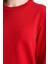 Regular Fit Bisiklet Yaka Yırtmaçlı Basic Düz Uzun Kollu Tunik H3431AZ25WN 5