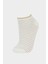 Kadın Parıltılı 5'li Pamuklu Patik Çorap 2
