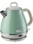 Vintage Elektrikli Su Isıtıcı 1 Litre Yeşil 2868/04 - Paslanmaz Çelik, Retro Kettle, 1630 Watt, Otomatik Kapanma, Kablosuz 360° Duylu 3