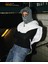 Shark Bite Visor Ski Mask, Örgülü Tasarım, %100 Akrilik, Sınırlı Sayıda 4