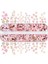 Pembe ve Gold Tırnak Süsleme Folyo Pulları Karışık Dizayn Kelebek Kalp Tavşan Çiçek Nail Art 4