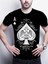Erkekkısa Kollu Yuvarlak Yaka Desenli Viskon T-Shirt 2