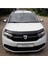 Dacia Logan Mcv Ön Kaput Koruma Rüzgarlığı 3mm Akrilik (Abs) Parlak Siyah Deflektör 2013-> Uyumlu 4