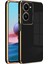 Vivo Y18 Kılıf Volet Silikon - Siyah 1