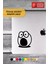 Şaşkın Emoji Sticker Oto Motor Laptop Duvar Folyo Sticker 20 x 24 cm 4