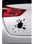Çamur Sıçraması Sticker Oto Motor Laptop Duvar Folyo Sticker 25 x 25 cm 3