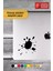 Çamur Sıçraması Sticker Oto Motor Laptop Duvar Folyo Sticker 25 x 25 cm 4