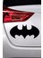 Batman Amblem Sticker Oto Motor Laptop Duvar Folyo Sticker 50 x 25 cm 3