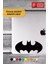 Batman Amblem Sticker Oto Motor Laptop Duvar Folyo Sticker 50 x 25 cm 4