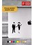 Modern Bay Wc - Araç, Oto, Laptop, Duvar Uyumlu Sticker 15*16 cm 3