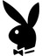 Playboy Tavşan Sticker 40 x 60 cm 1