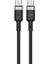120W Usb-C / Type-C Şarj ve Data Kablosu Siyah SC-120 1