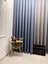 Nivemeshome Roma Indigo 1/3 Sık Pileli Fon Perde Apm 1