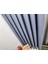 Nivemeshome Roma Indigo 1/3 Sık Pileli Fon Perde Apm 3