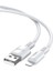 2A USB / Lightning Şarj ve Data Kablosu Beyaz Mcr-20 1