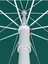 Yeşil Kalın Kumaş 2 Metre Şemsiye, Balkon, Kafe, Teras, Plaj, Eğilebilir 3