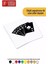 Poker Flush Sticker Oto Motor Laptop Duvar Folyo Sticker 60 x 42 cm 1