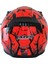 211-DV Full Face Kask Fantastic Red 3