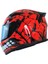 211-DV Full Face Kask Fantastic Red 4