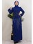 Yase Taşlı Elbise Gece Mavi 2