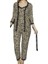 Leopar Şıklığıyla 3’lü Set Pamuklu Kadın Pijama Takımı 4