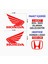 Honda Sticker Kask, Motorsiklet Sticker, Oto Sticker, Araç Sticker 1