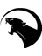 Puma Yuvarlak Sticker Oto Motor Laptop Duvar Folyo Sticker 20X20 cm 1