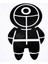 Squıd Game Duvar Dekor Sticker 40 x 60 cm 1