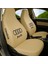 Audi Bej Ön ve Arka Koltuk Kılıfı Takımı Penye Oto Kılıf Servis Tipi Uyumlu 1