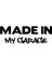 Made In My Garage Oto Arka Cam Sticker 23 x 8 cm 1