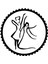 Kafkas Dansçılar 2.model Tasarım Sticker 30 x 30 cm 1