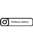 Instagram Logo Kişiye Özel Hesap Ismi Sticker 26 x 7 cm 1