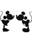 Mickey Mouse (Oto-Motor-Laptop-Duvar-Dekor) 20 x 12 cm 1