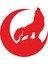 Hilal Içinde Bozkurt Sticker (Oto-Motor-Laptop-Duvar-Dekor) 20 x 20 cm 2