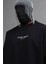 Siyah Oversize Baskılı Tişört – Stay Wild 3