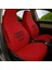 Audi Kırmızı Ön ve Arka Koltuk Kılıfı Takımı Penye Oto Kılıf Servis Tipi Uyumlu 1