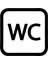 Wc Sticker 30 x 30 cm 1