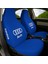 Audi Mavi Ön ve Arka Koltuk Kılıfı Takımı Penye Oto Kılıf Servis Tipi Uyumlu 1