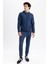 Erkek Indigo Slim Fit Jogger Manşetli Eşofman Altı 5