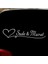 Gelin Arabası Sticer Dügün Arabası Yazısı Sticker Arac-Oto-Laptop-Duvar Uyumlu 51×10 1