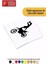 Motor Stunt Sticker Oto Motor Laptop Duvar Folyo Sticker 90X72 cm 1